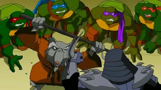 سلاحف النينجا الجديدة 2003  ضربات التقطيع  الموسم 1 الحلقة 11 TMNT Mutant Melee Arab