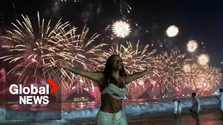 New Years 2026 Rio De Janeiros Copacabana Beach Sizzles With Hottest Fireworks Yet