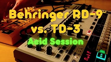 Behringer RD-9 vs. TD-3 // Acid Session
