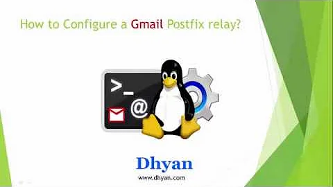 How to configure mail server/postfix relay on linux?