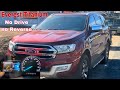 Ford everest titanium no drive