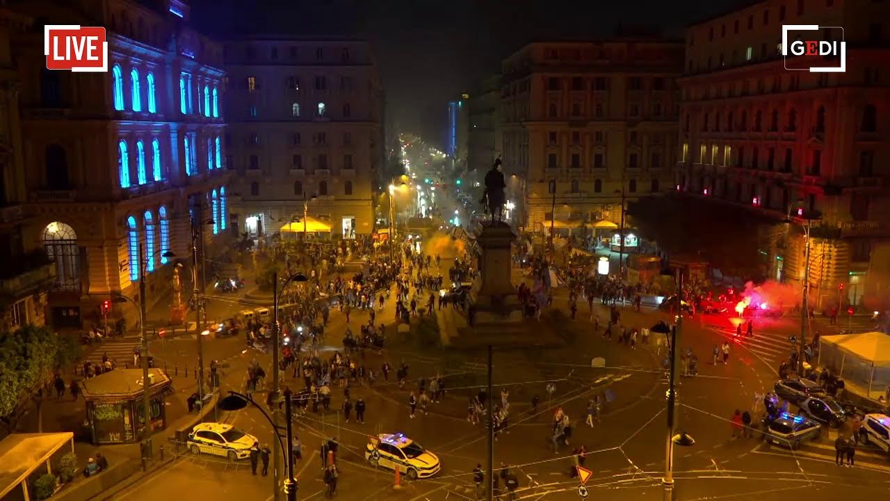 Napoli, la grande festa per lo scudetto