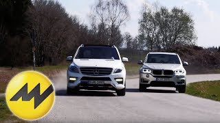 BMW X5 25d xDrive vs. Mercedes ML 250 Bluetec: SUV Vergleich 2014