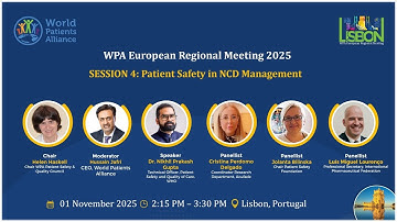 Day 1 | European Regional Meeting – Session 4: Patient Safety in NCD Management | WPA