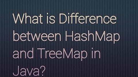 Difference between hashMap and TreeMap in Java? #shorts #youtubeshort #shortvideo