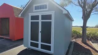 Heartland sheds at Lowe's today. Prices and styles. Which one do you like?