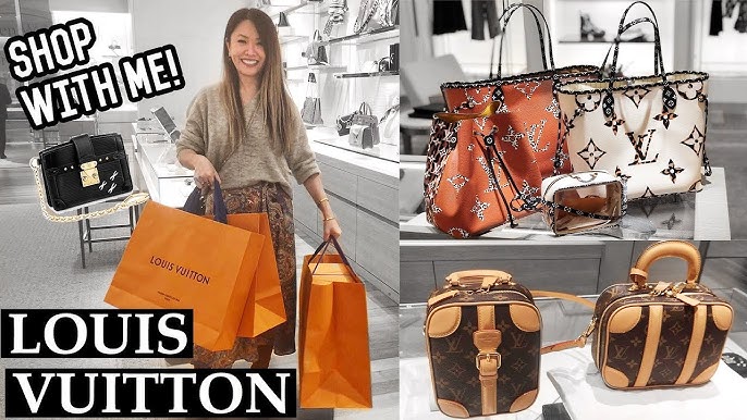 SHOP WITH ME AT LOUIS VUITTON! 👜 SHOPPING VLOG + LV UNBOXING