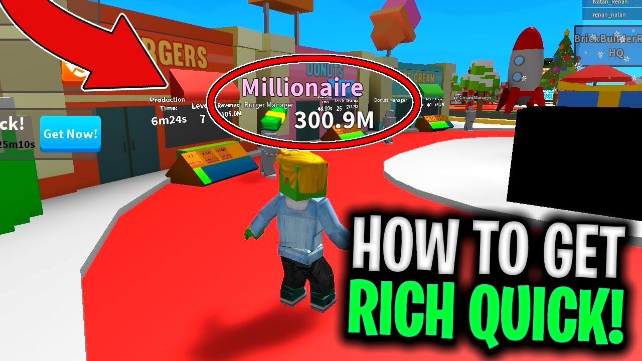 how-to-get-rich-quick-roblox-billionaire-simulator-youtube