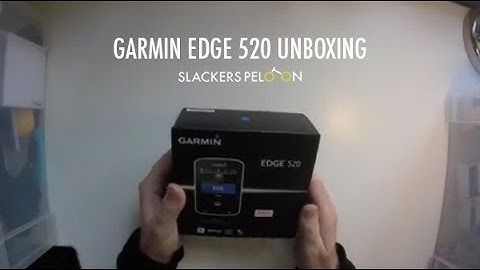 Garmin Edge 520 Bike Computer | Unboxing