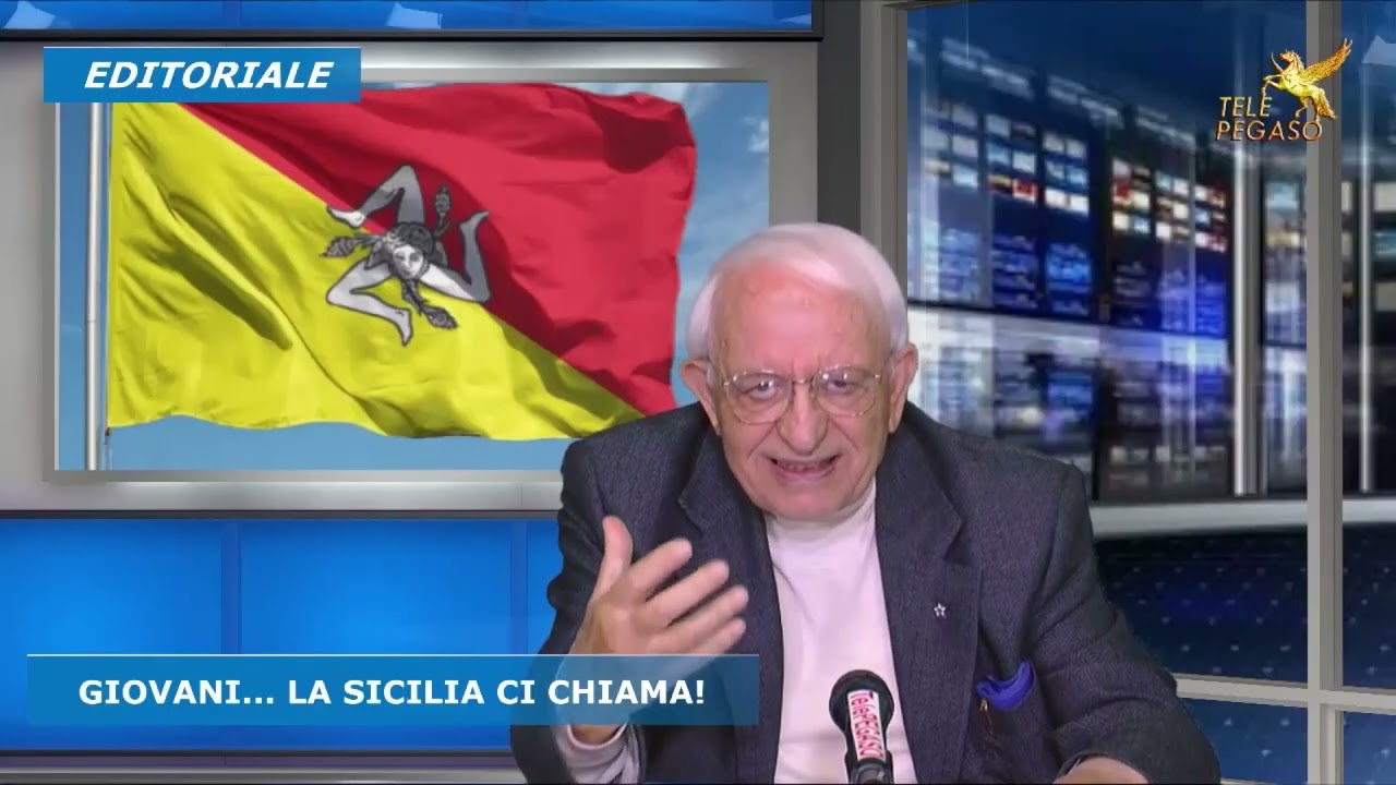 EDITORIALE del 26/02/26 ''GIOVANI...LA SICILIA CI CHIAMA!'' a cura di Franco D'Urbino.