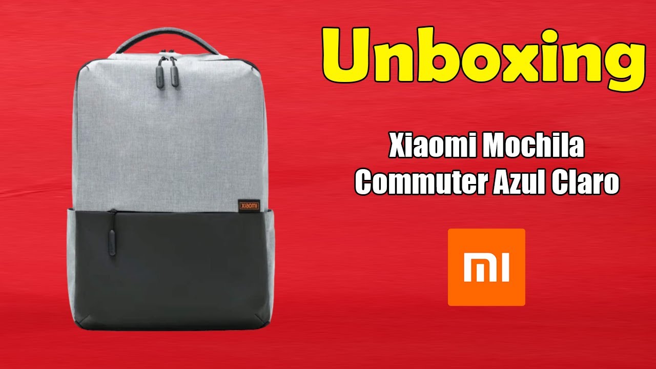 Mochila Xiaomi Commuter Backpack 15.6 Azul Claro