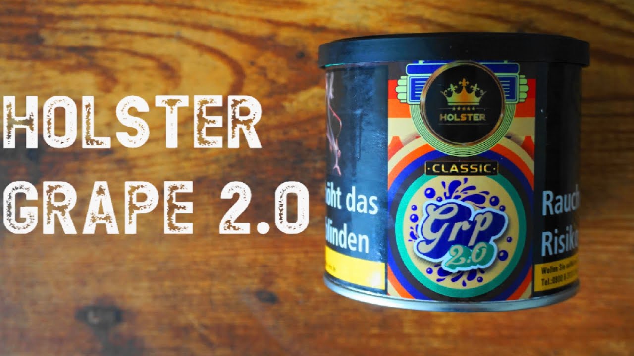 Der Grape 2.0 von Holster 🍇 Tabak Review