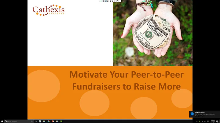 Mark Becker: Motivate Your Peer-to-Peer Fundraiser...