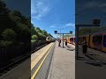 Ritchie catching a glimpse of a Cross-Country Voyager at Bromsgrove