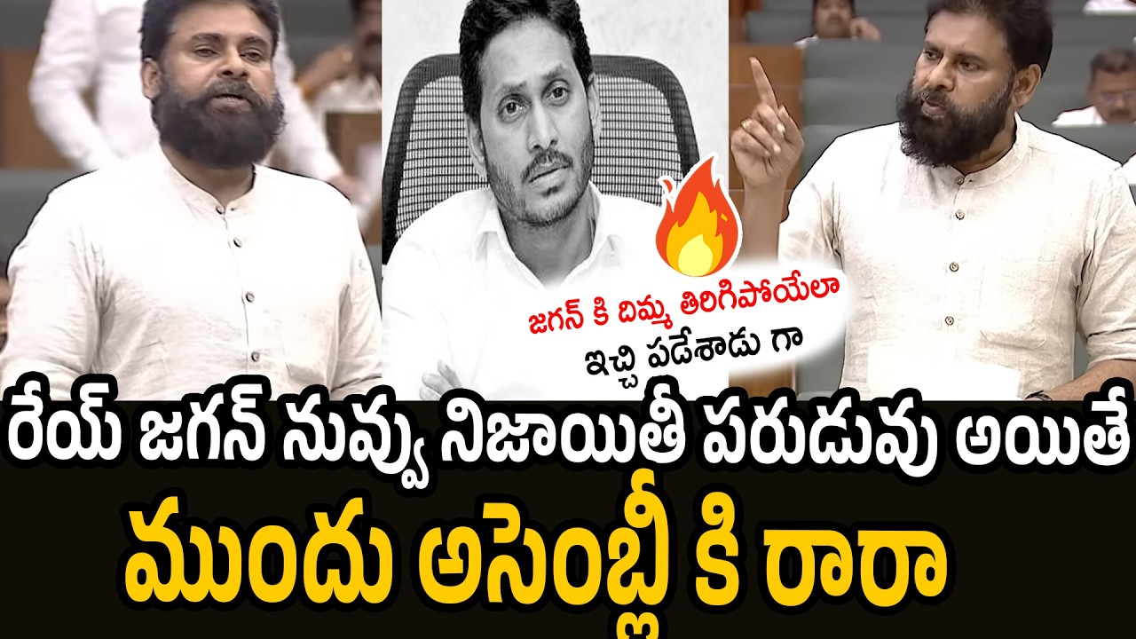 Pawan Kalyan Mass Warning to YS Jagan | Janasena Party | TDP | YSRCP | RT Media