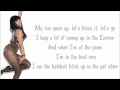 Nicki Minaj - Wave Ya Hand Lyrics Video