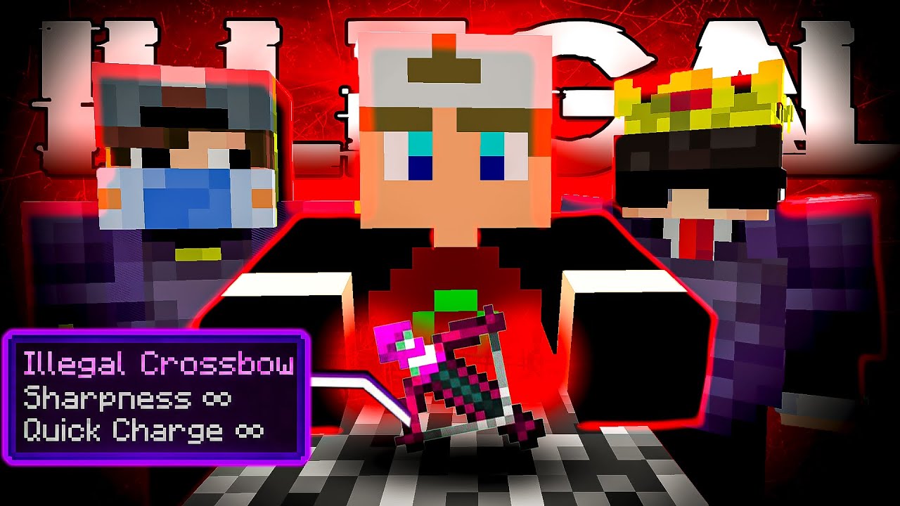 How I Obtained The Most ILLEGAL Item in this Minecraft SMP... - YouTube