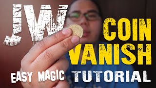 Coin Magic Tutorial JW coin Grip ( tagalog version )
