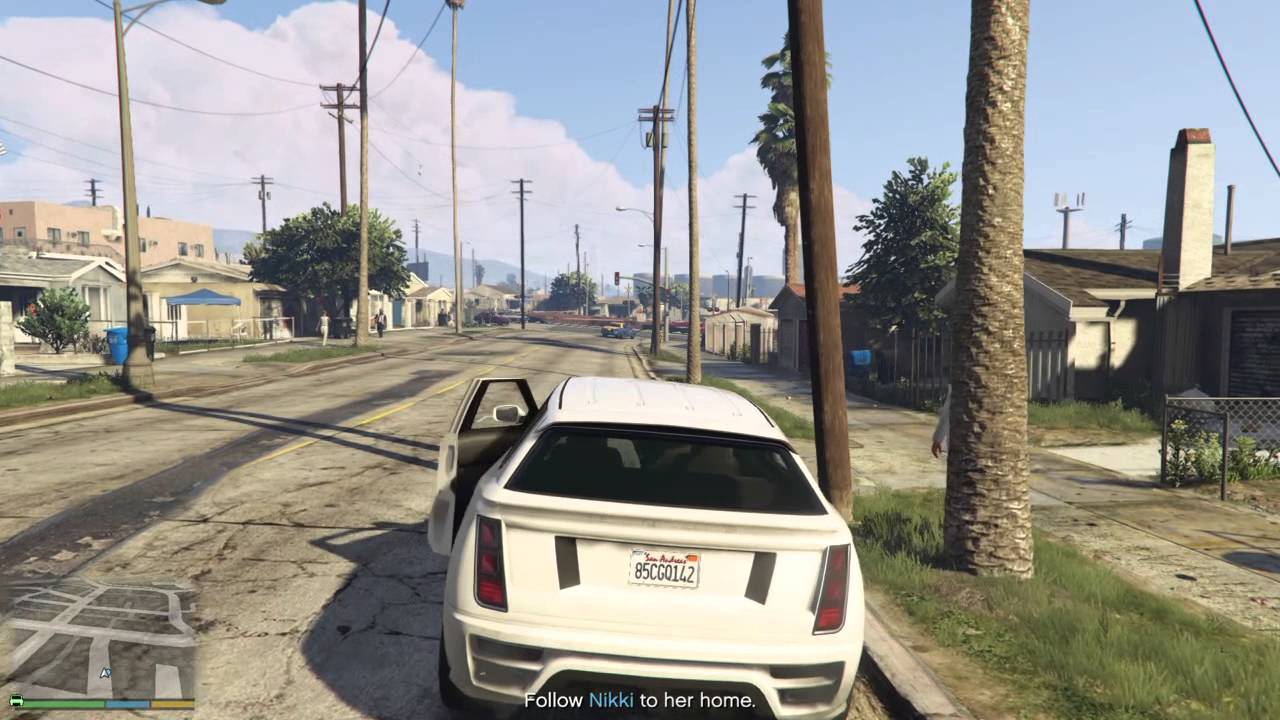 Grand Theft Auto V Taking A Stripper Home From The Stripclub Youtube