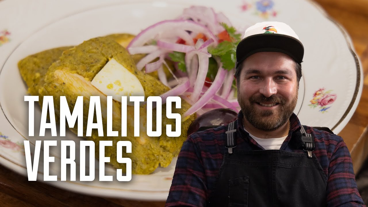TE ENSEÑO A PREPARAR TAMALITOS VERDES PERUANOS | GIACOMO BOCCHIO