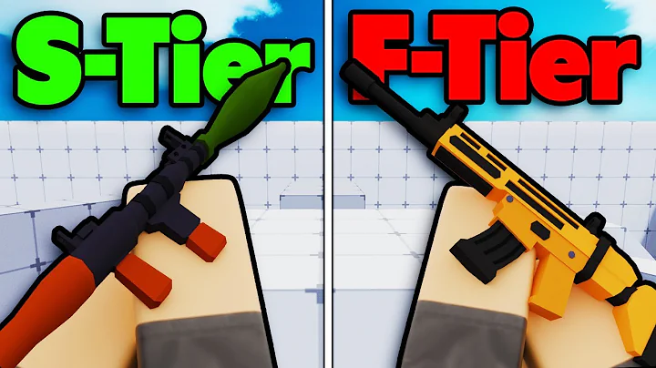 The ULTIMATE Roblox Rivals GUN TIER LIST..