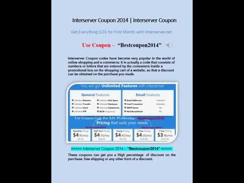 InterServer Coupon 2016 | InterServer Discount Coupons For Interserver Hosting