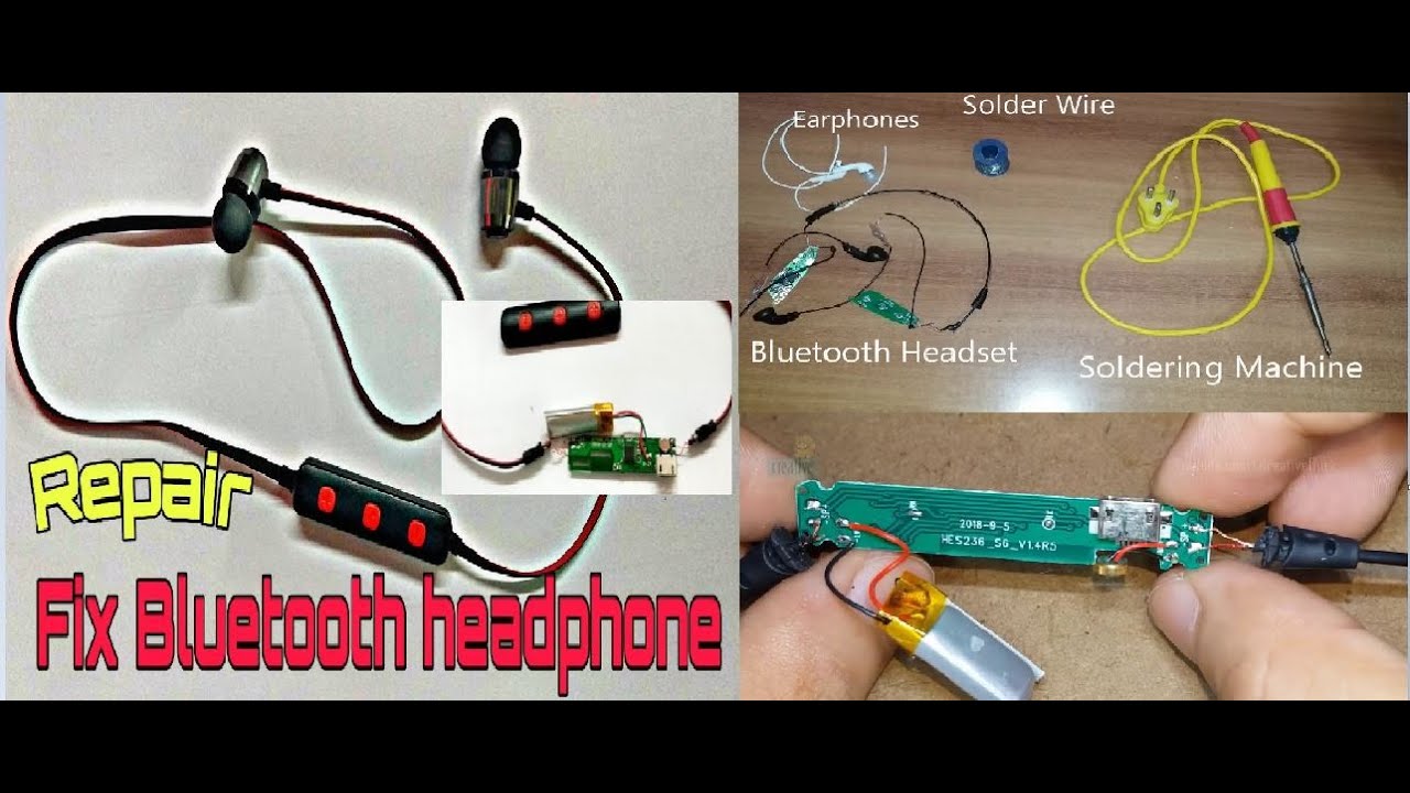 How to repair bluetooth headset|Bluetooth Earphone Repair Tamil||நம் ...