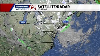 Weather Now: Mostly Cloudy Tonight; A Very Cold Start to the Week