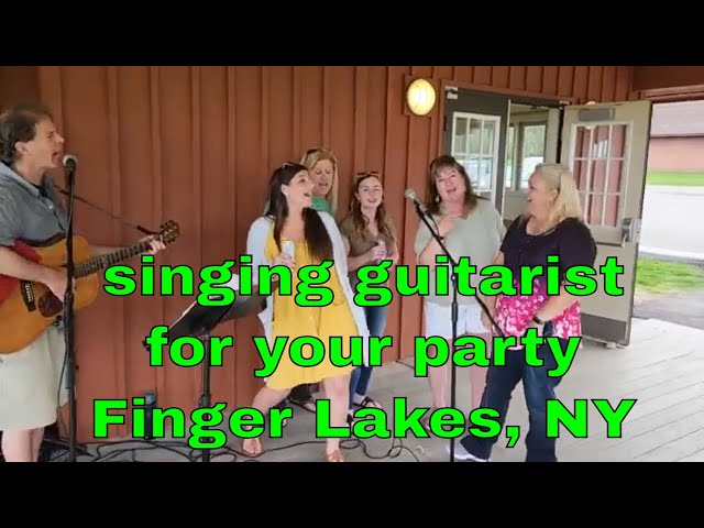 singing guitarist finger lakes ny