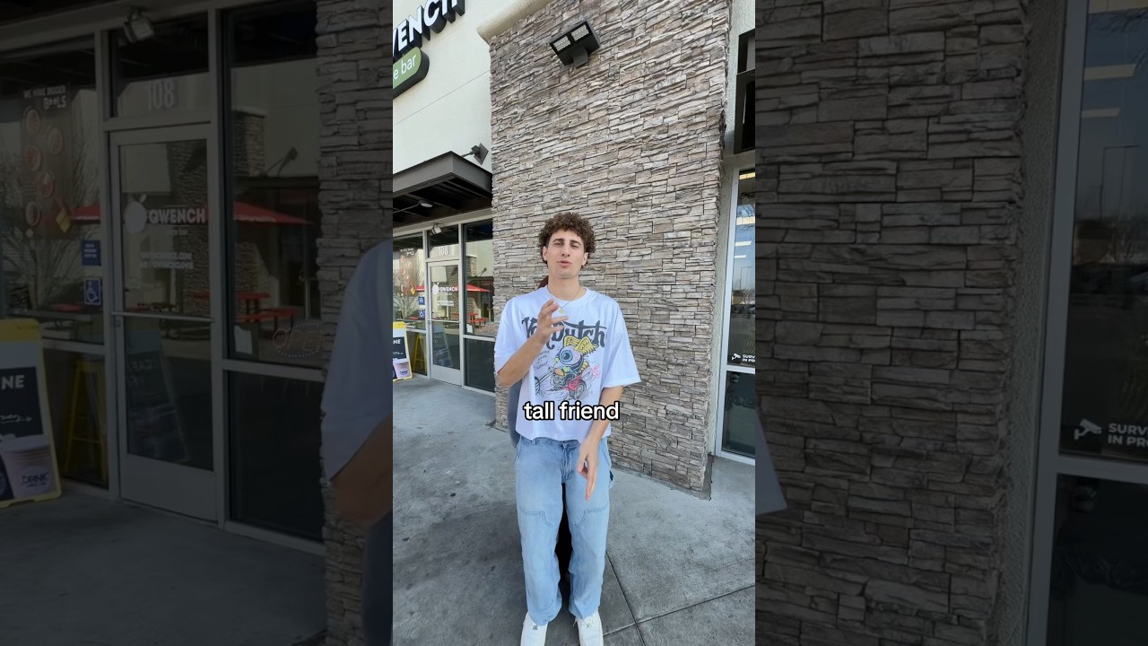 высокий друг 🤝 низкий друг