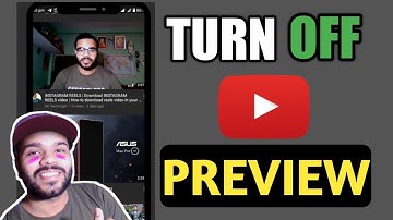 How to Turn Off YOUTUBE preview | Youtube new settings 2020 | Youtube thumbnail preview off kare