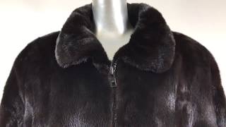 Famous Men's Ranch Mink Fur Bomber Jacket Wealth