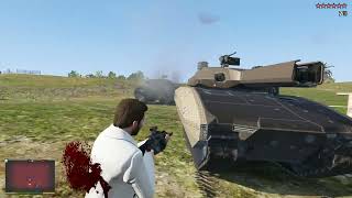 Grand Theft Auto V Cayo Perico Khanjali And APC Tank Rampage + Ten Star Escape