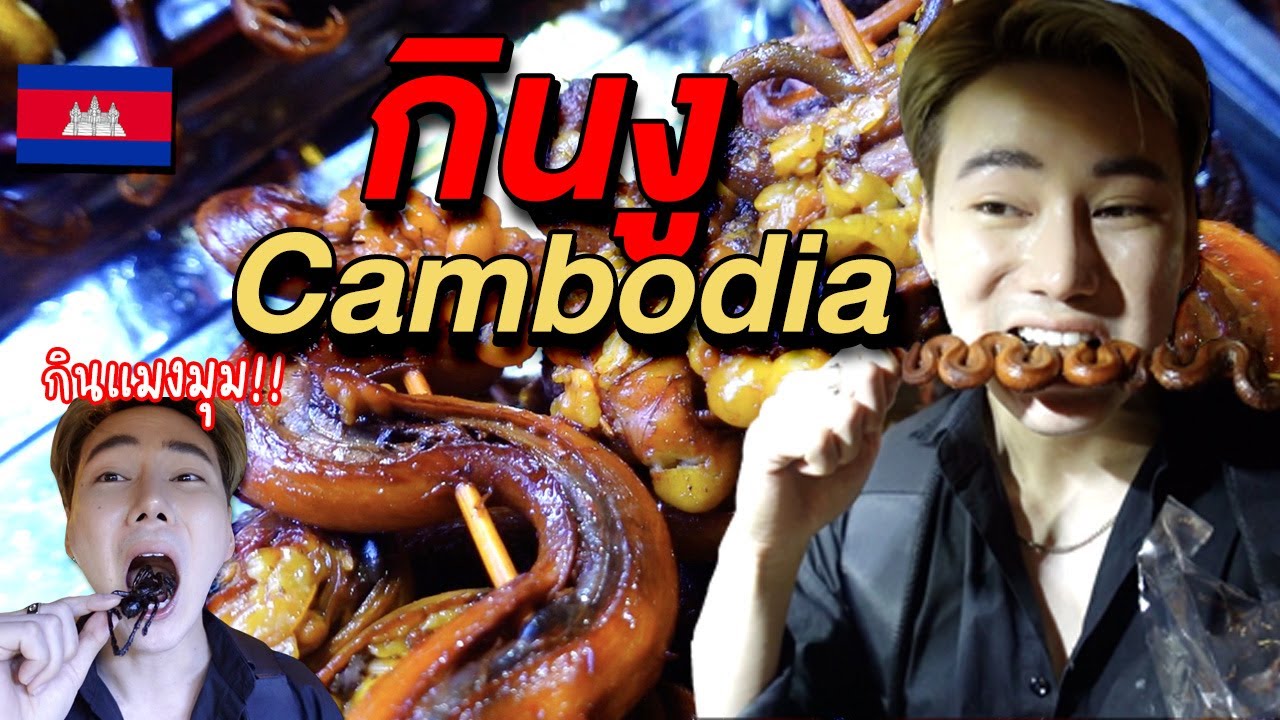 ไทยกัมพูชา – (Eng Sub) ตะลุยกินแปลก พนมเปญ คนขแมร์ยังไม่กล้ากิน! 🇰🇭 Crazy Foods in Cambodia