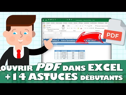 Comment ouvrir un fichier PDF dans Excel (15 astuces débutants et pros d’Excel)