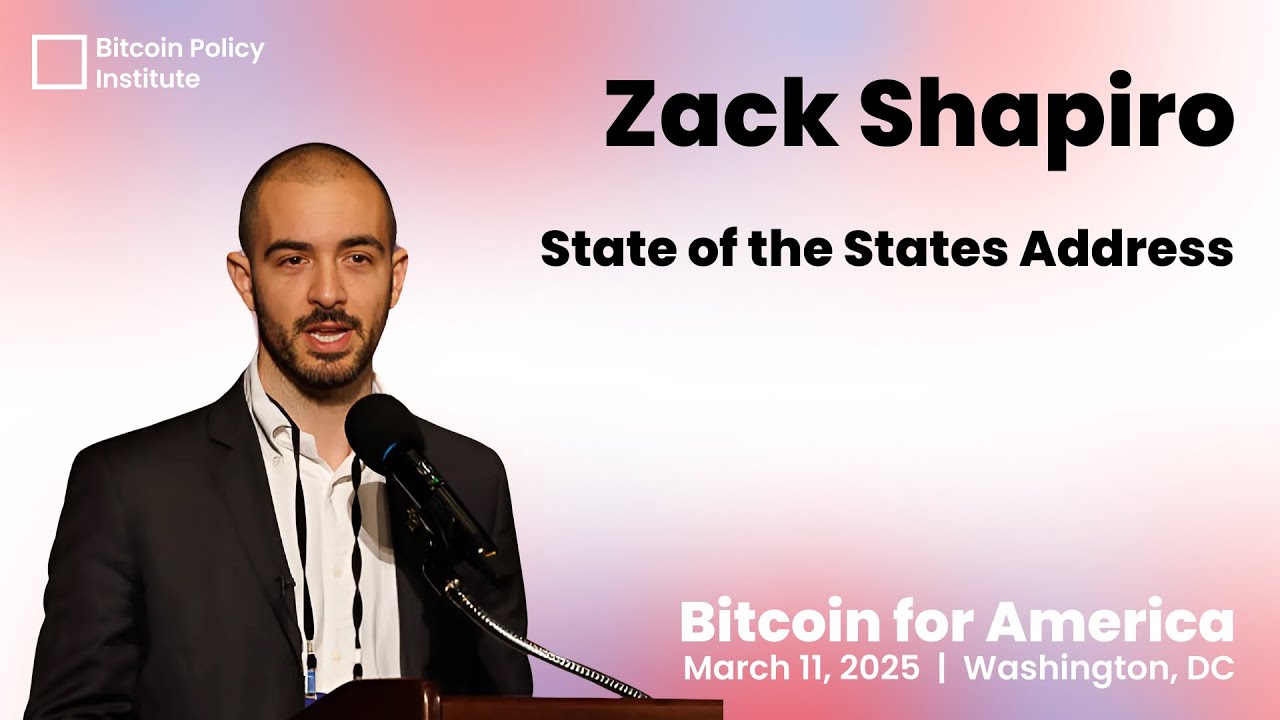 Zack Shapiro: State of the States | Bitcoin for America