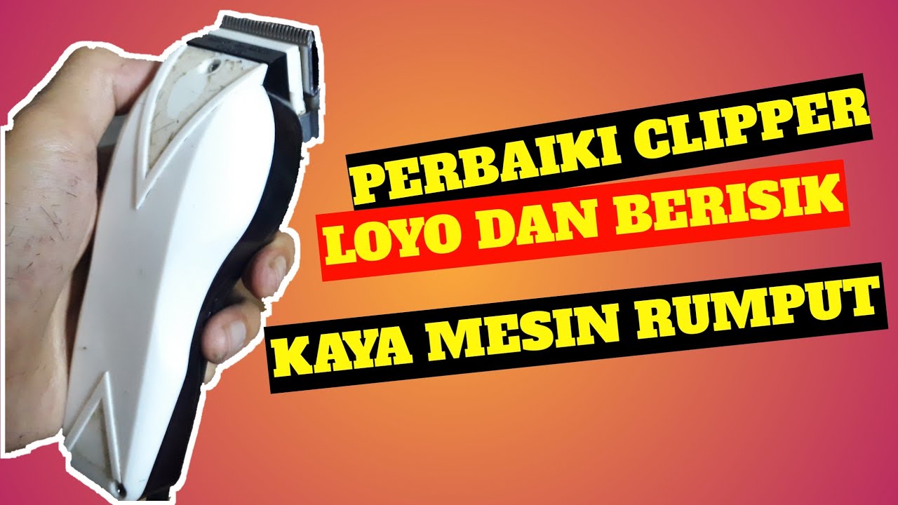  Cara  Memperbaiki Mesin  Cukur Rambut  Berisik YouTube