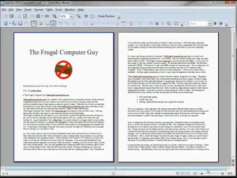 LibreOffice-Writer (23) Special Characters and AutoCorrect part 2