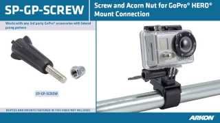 Replacement GoPro Mount Screw & Acorn Nut | ARKON SP-GP-SCREW