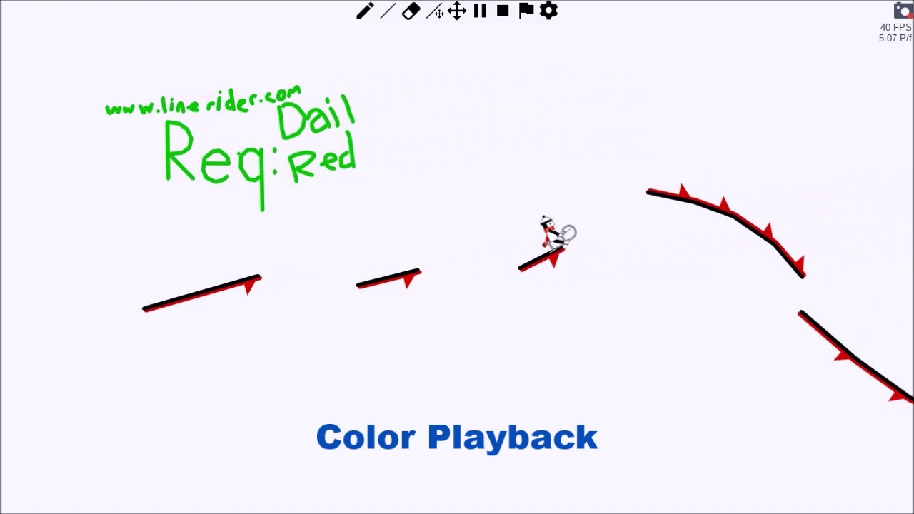 Line Rider - Hooked on a Feeling - YouTube