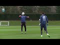 Último entrenamiento de la Selección Argentina en el Predio del Manchester City