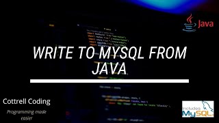 Write to mysql from java