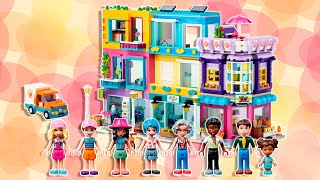 Сборка Lego Friends Большой дом на главной улице
