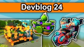 FIRE, Minerbot, UV Grow Bed! - Scrap Mechanic Devblog 24 Review