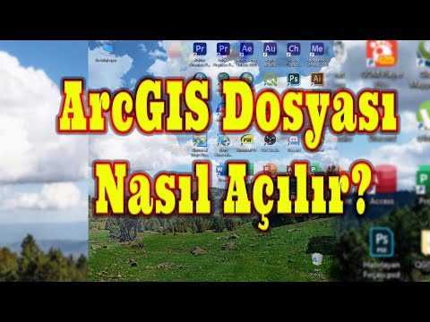 1. ArcMap&rsquo;te(ArcGIS&rsquo;te) dosyalar nasıl açılır?