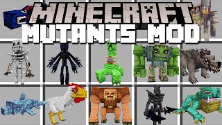 Minecraft MUTANTS MOD / MUTANT MOBS MOD! (Minecraft Mods)