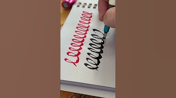 How To Practice Writing Calligraphy with Pilot Parallel Fountain Pens