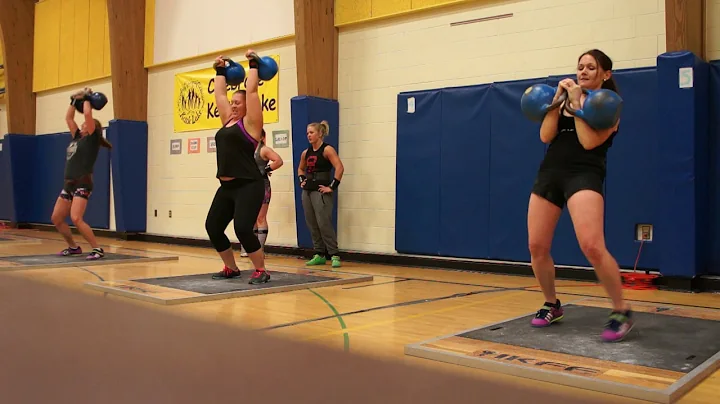 2x12kg jerk relay Rae Shock and Colleen Dooley 239...