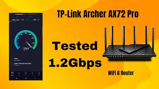 TP-Link Archer AX72 Pro | Faster Downloads, Smoother Gaming,WiFi6 Router 💥💥👍