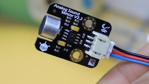 COMO FUNCIONA UN SENSOR DE SONIDO ANALÓGICO?|| PROGRAMACIÓN EN  ARDUINO